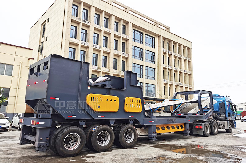 移動破碎機準備出發(fā)