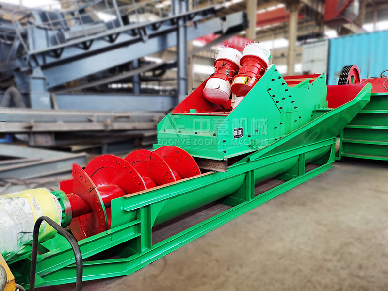 洗紗機+給料機 洗紗機+給料機